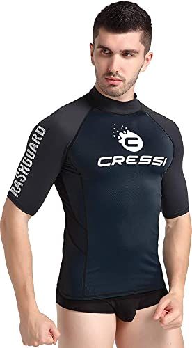 Cressi Hydro RashGuard UV T-Shirt für Herren XL schwarz