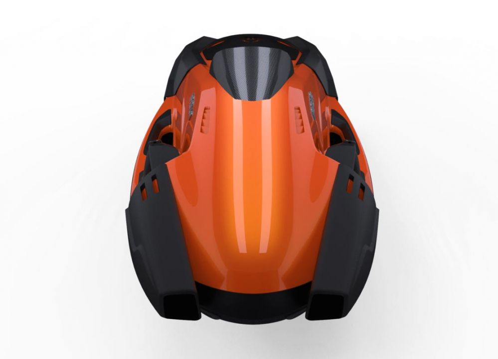iAqua Unterwasser scooter SeaDart MAX+ Corsica orange