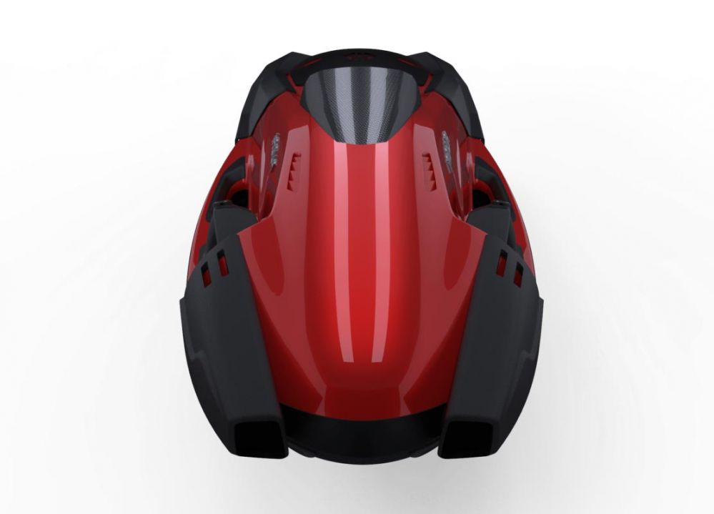 iAqua Unterwasser scooter SeaDart MAX+ Portside rot