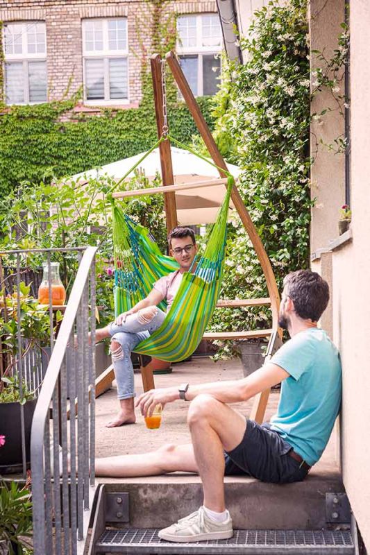 La Siesta Hängesessel Domingo Basic limette grün