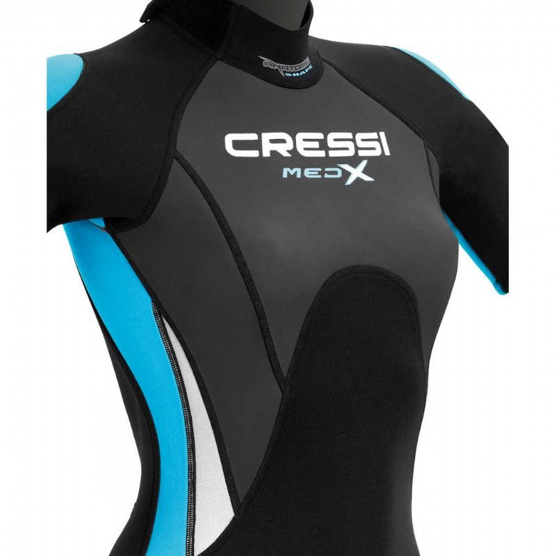 Cressi Med X Lady 2.5mm Shorty Neoprenbekleidung XS