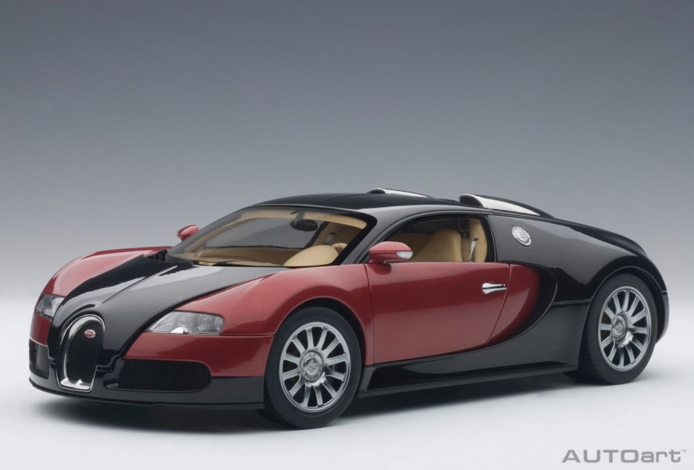 autoart bugatti veyron rot 118