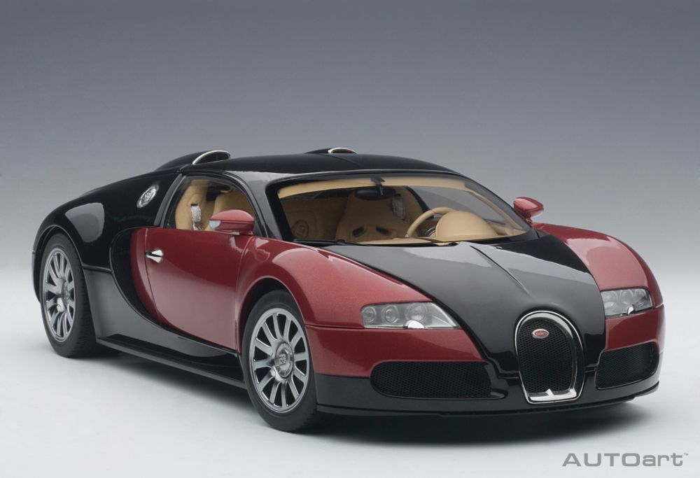 AutoArt Bugatti Veyron rot 1:18