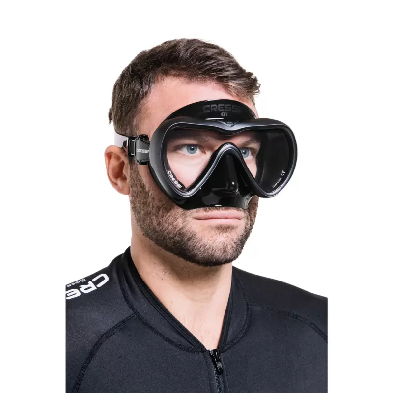 CRESSI Anti-fog A1 Tauchmaske Schwarz