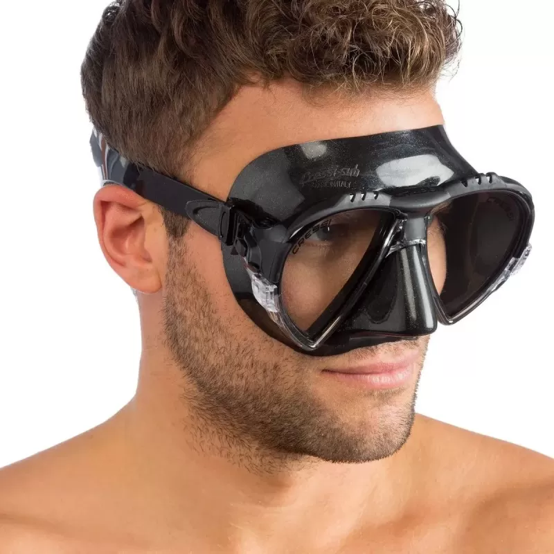 Cressi Matrix Tauchmaske Schwarz