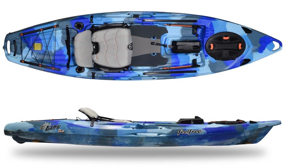 Angelkajak Feelfree Lure 11,5 v2Sonar pod ozean