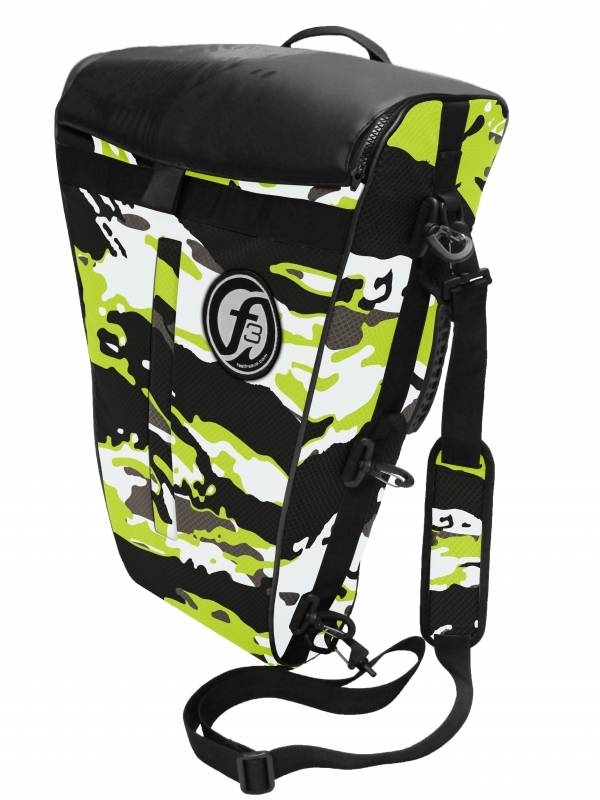 Anglertasche Feelfree Camo Fish Cooler Bag M lime camouflage