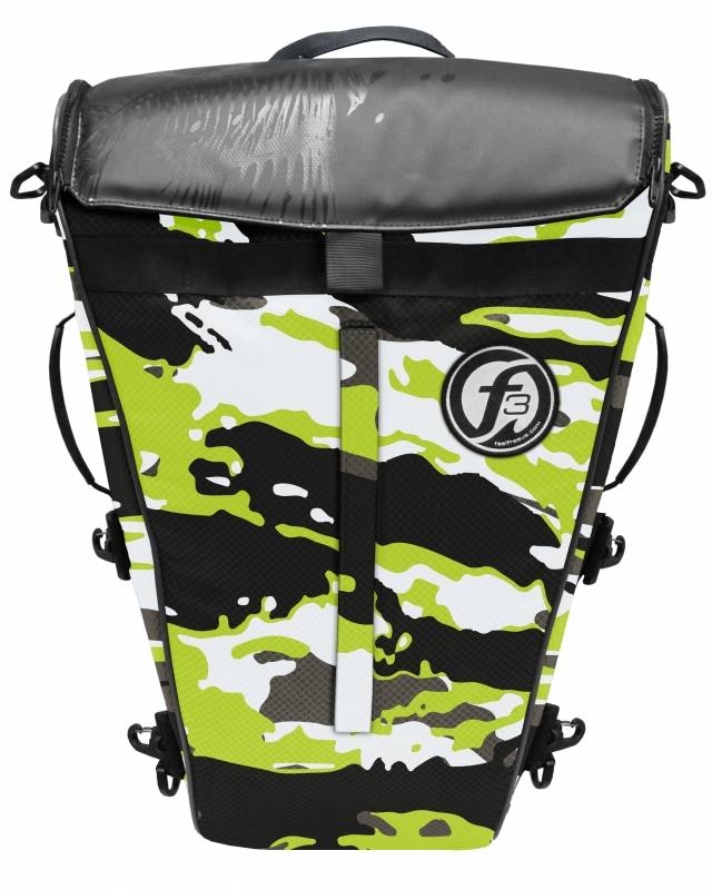 Anglertasche Feelfree Camo Fish Cooler Bag M lime camouflage