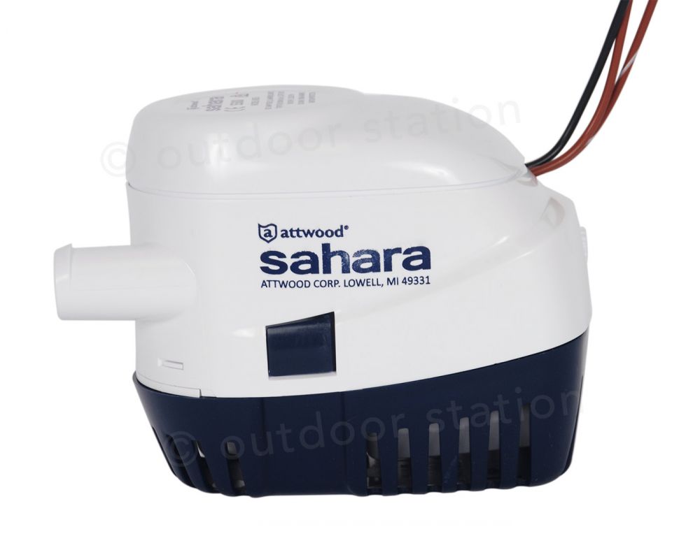 Automatische Bilgenpumpe Attwood Sahara s500 12V 1.5Amp