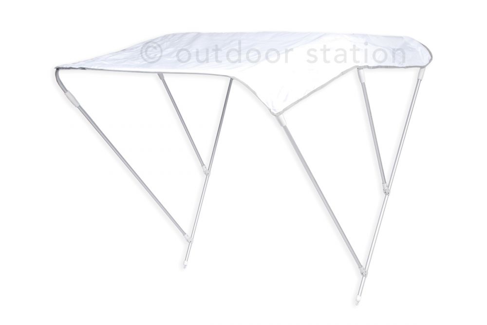 Bimini-Verdeck Sombrero 150x180x140 cm weiß
