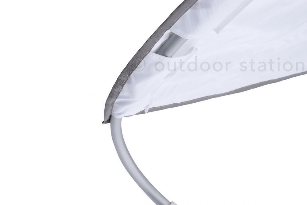 Bimini-Verdeck Sombrero 200x180x110 cm weiß