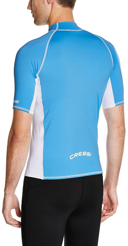 Cressi Herren Rash Guard Ärmel Kurze blau XXL