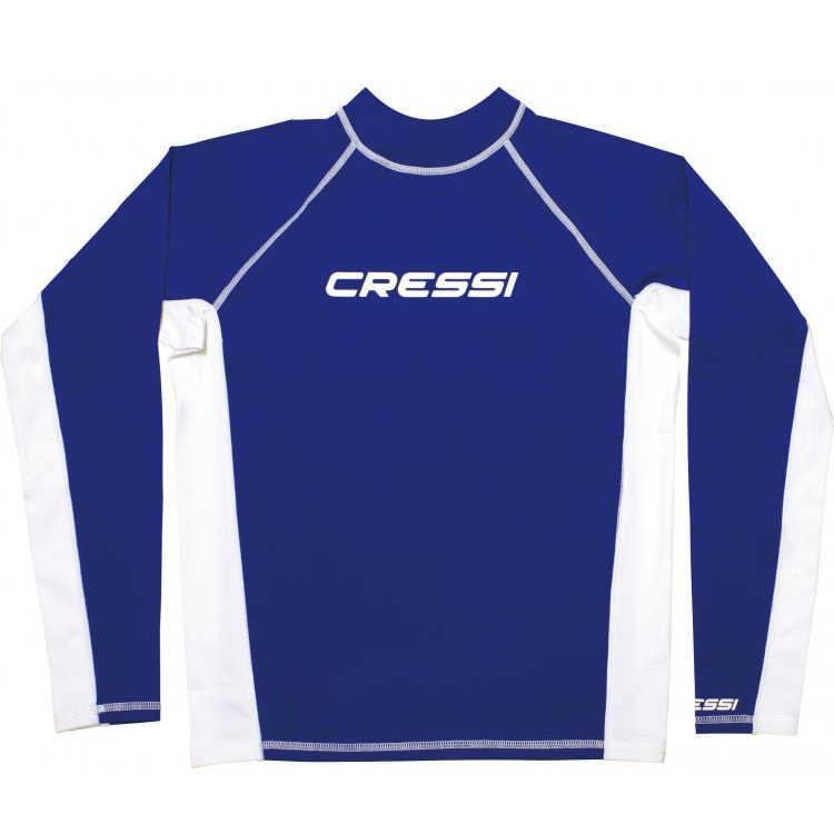 Cressi Herren Rash Guard Ärmel Lange Blau XL