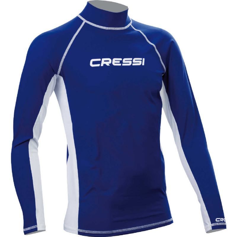 Cressi Herren Rash Guard Ärmel Lange Blau XL