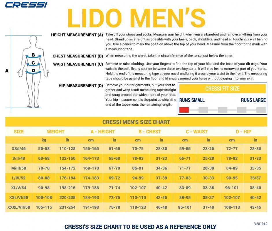 Cressi Lido 2.0 Neoprenanzug L