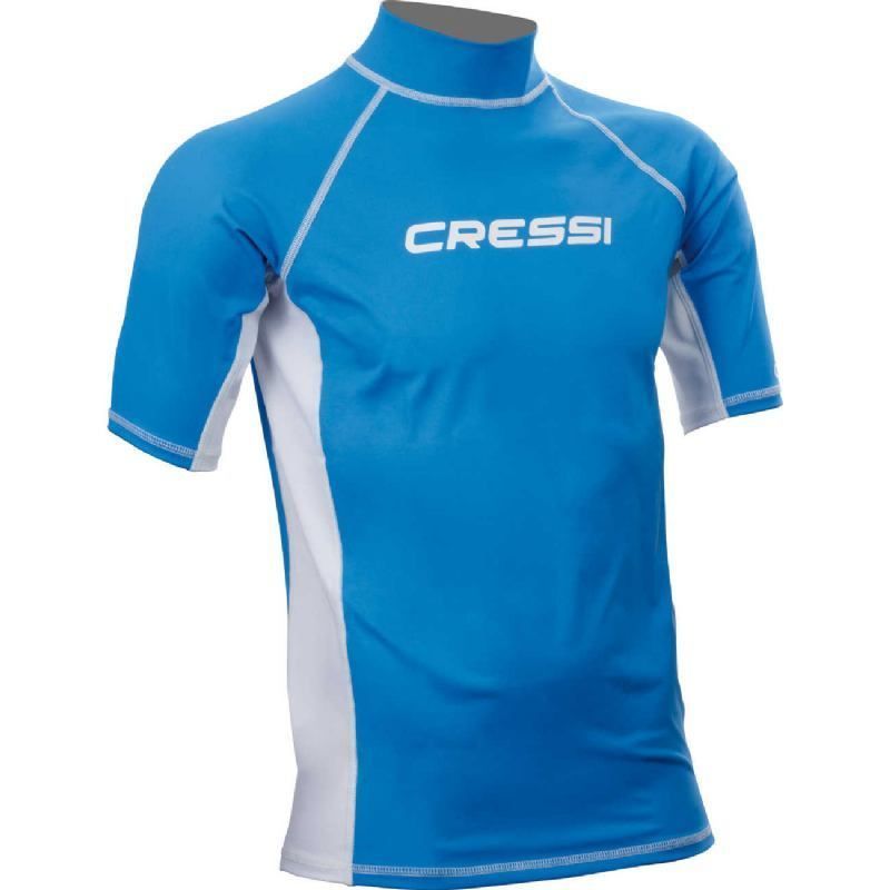 Cressi Rash Guard Ärmel Kurze für Kinder Blau 6