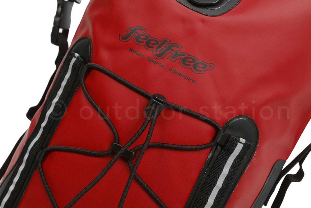 Feelfree wasserdichte Rucksack-Tasche Go Pack 40L rot