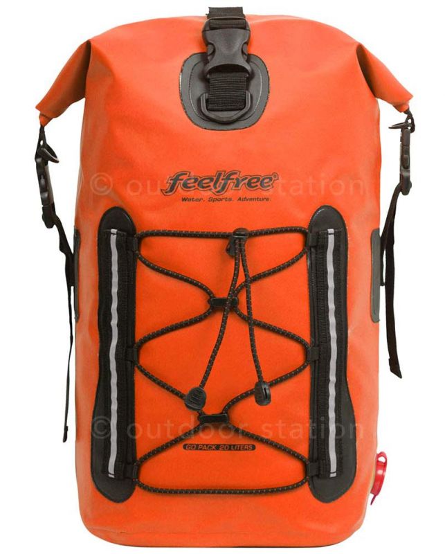 Feelfree wasserdichte Rucksack-Tasche Go Pack 20L orange