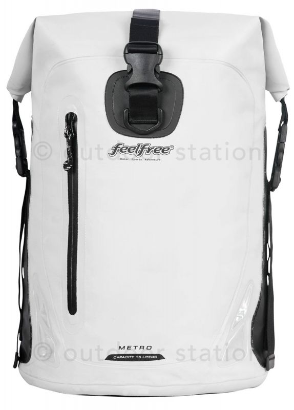 feelfree wasserdichter motorradrucksack metro 15l