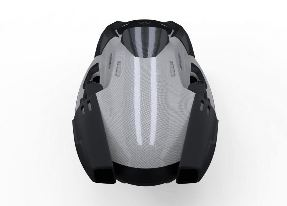 iAqua Unterwasser scooter SeaDart MAX Shark silber