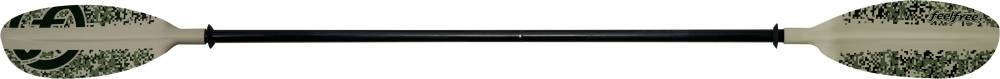 Kajak paddel für Kajakangler Feelfree Alloy 2pc 250cm desert