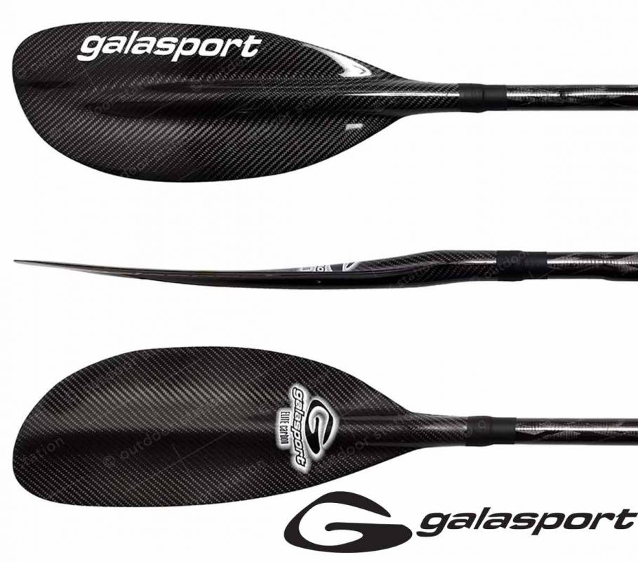 kajak paddel galasport carbon elite us 2pc