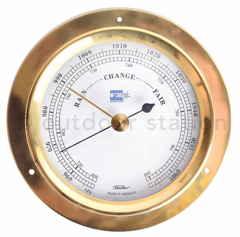 messing thermometer und hygrometer