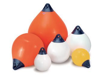 Polyform Kugelfender Serie A Weiß A-1