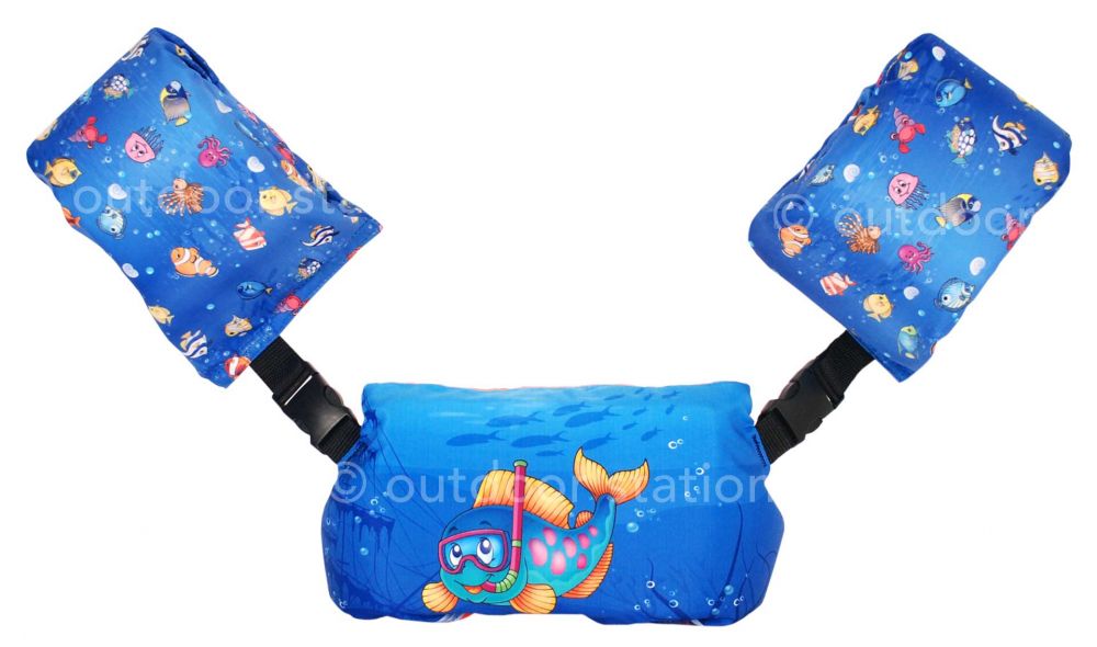 Puddle Jumper 3 in 1 Schwimmveste für Kinder fish