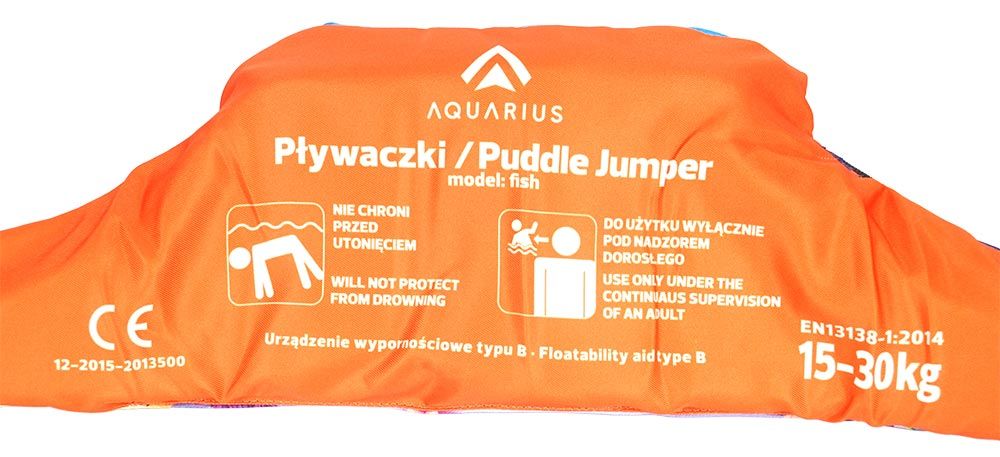 Puddle Jumper 3 in 1 Schwimmveste für Kinder fish