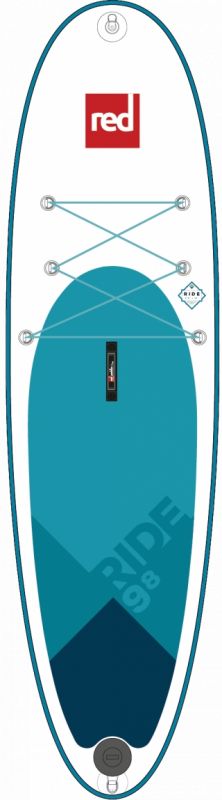 red paddle co sup board aufblasbar 2018 98 ride