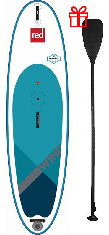 red paddle sup board aufblasbar 107 ride windsup paddel