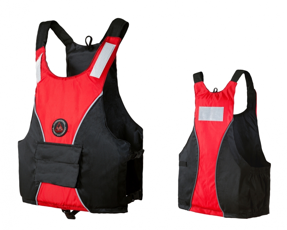 Schwimmweste Aquarius Kayak Standard Vest M 40N rot