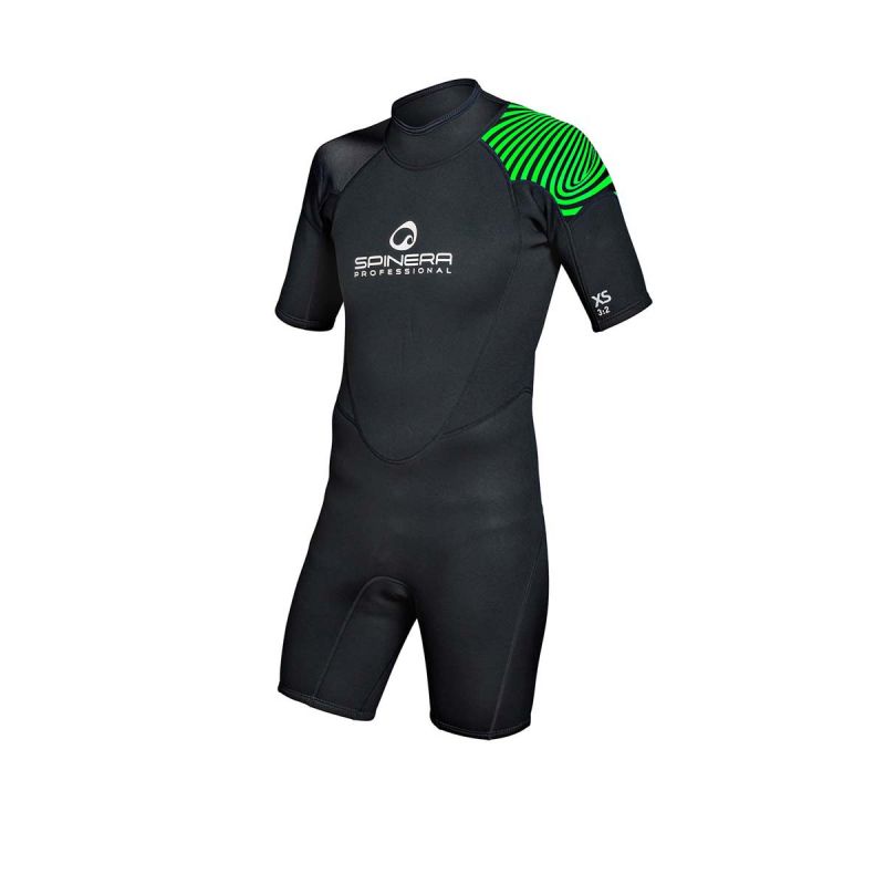 Spinera Professional Rental 3/2mm Springsuit Neoprenanzug mit kurzen Armel L