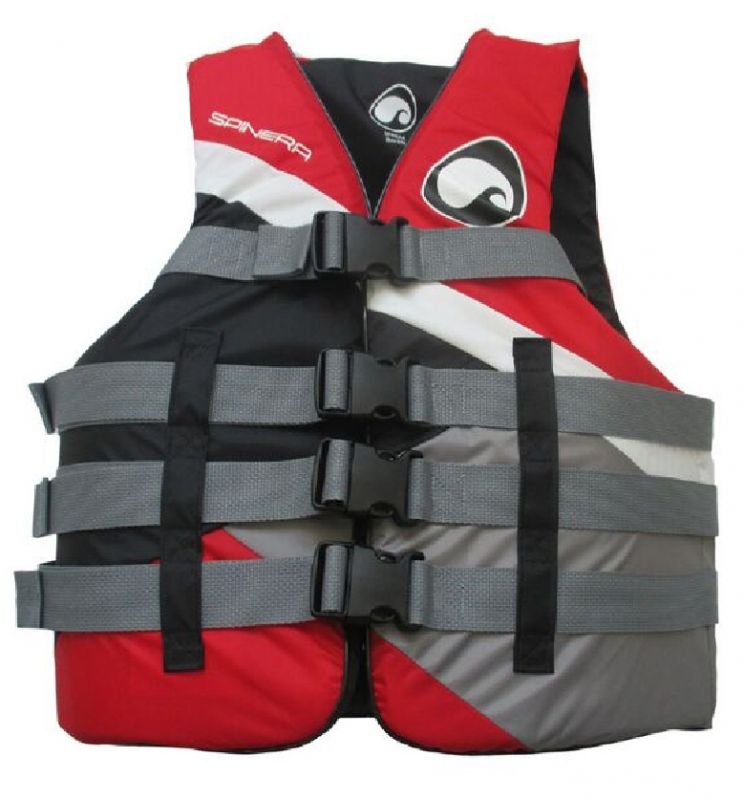 spinera schwimmweste allround 4 buckle nylon vest 50n