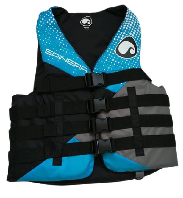 Schwimmweste Jet Ski Deluxe Nylon 50N blue S