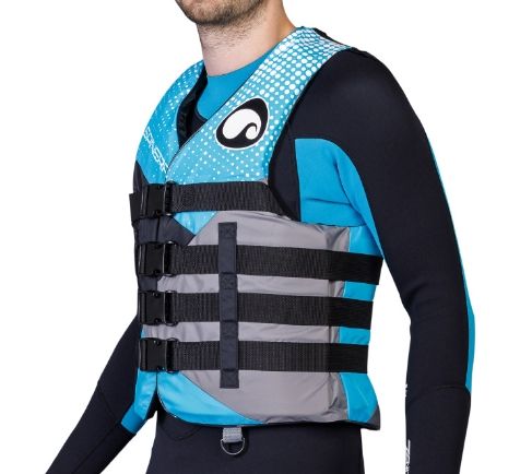 Schwimmweste Jet Ski Deluxe Nylon 50N blue S