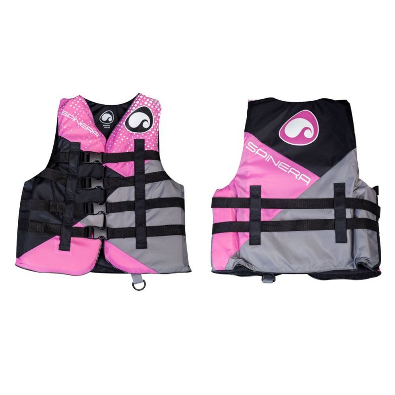 Schwimmweste Jet Ski Deluxe Nylon 50N pink M