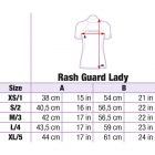 Cressi Aquamarine UV T-Shirt für Frauen XL