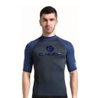 Cressi Hydro RashGuard UV T-Shirt für Herren M blau