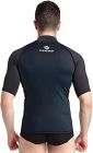 Cressi Hydro RashGuard UV T-Shirt für Herren XL schwarz
