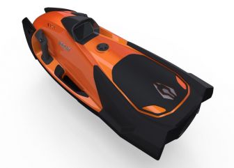 iAqua Unterwasser scooter SeaDart MAX+ Corsica orange