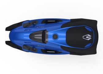 iAqua Unterwasser scooter SeaDart MAX+ Pacific blau