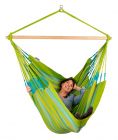 La Siesta Hängesessel Domingo Kingsize Limette grün