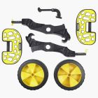 Angle RIbs Kajak-Transportwagen