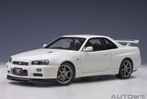 AutoArt Nissan Skyline R34 V-spec II Weiss 1:18