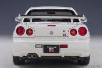 AutoArt Nissan Skyline R34 V-spec II Weiss 1:18
