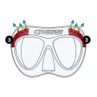 CRESSI kompakte Tauchmaske Naxos Blau