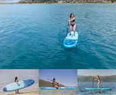 Aqua Marina SUP Board aufblasbar Vapor 10'4'' + Paddel
