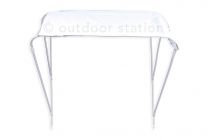 Bimini-Verdeck Sombrero 150x180x140 cm weiß